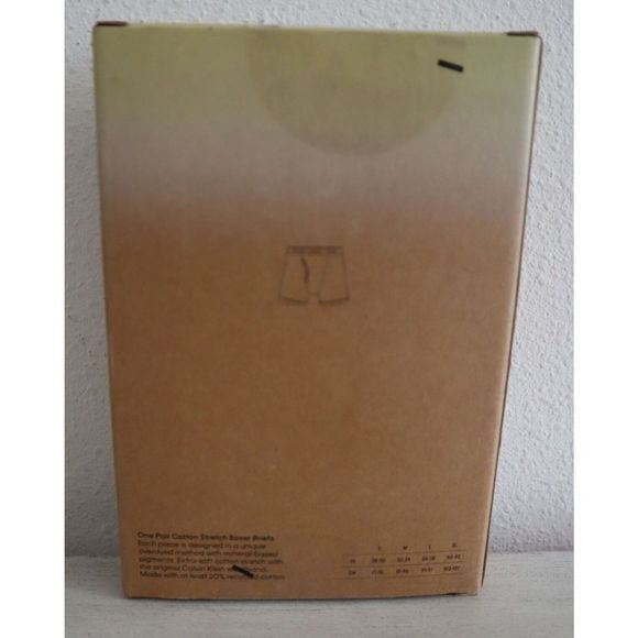 Calvin Klein Men's Sz Large Olive/Green Cotton Stretch Mineral Dye Boxer Briefs - Picture 4 of 6